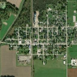 Cygnet Ohio High Resolution Satellite Map