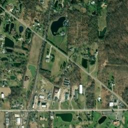 Valley City Station Ohio High Resolution Satellite Map