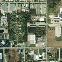 Sherman Corners Ohio High Resolution Satellite Map