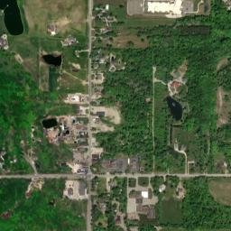 Hinckley Ohio High Resolution Satellite Map