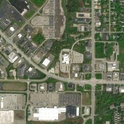 Streetsboro map(satellite map)