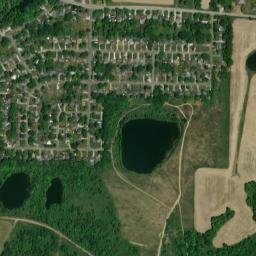 Freedom Dam Ohio High Resolution Satellite Map