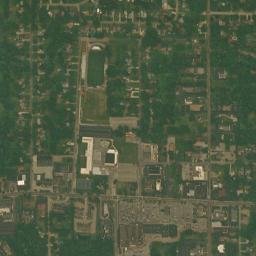 Howland Corners Ohio High Resolution Satellite Map