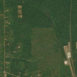 Paynes Corner Ohio High Resolution Satellite Map