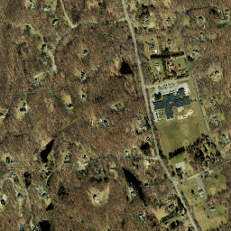 Lewisboro New York High Resolution Satellite Map