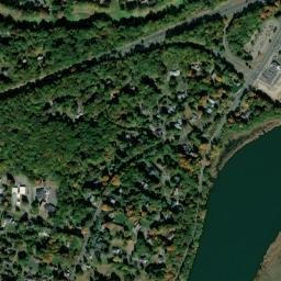 Johnsons Corner Connecticut High Resolution Satellite Map