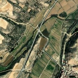Castelnou map(satellite map)