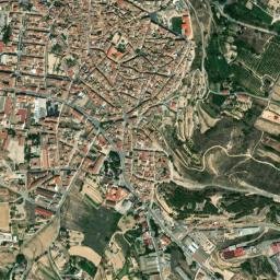 Caspe map(satellite map)
