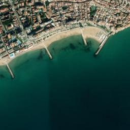 Sitges map(satellite map)