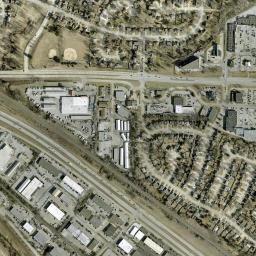 14650 Wright St Omaha Nebraska High Resolution Satellite Map