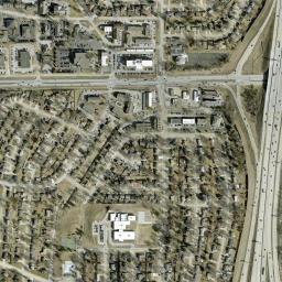 11414 West Center Road Omaha NE High Resolution Satellite Map