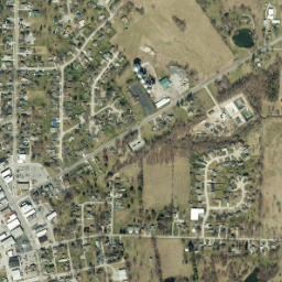 Churubusco map(satellite map)