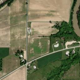 New Rochester Ohio High Resolution Satellite Map