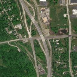 Chittendens Corners Ohio High Resolution Satellite Map