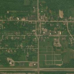 Brookfield Ohio High Resolution Satellite Map