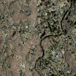 Lyons Plain Connecticut High Resolution Satellite Map