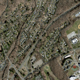 Plattsville Connecticut High Resolution Satellite Map