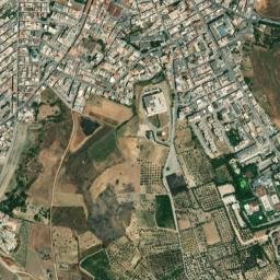 Canosa di Puglia map(satellite map)