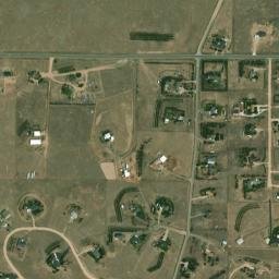 Ranchettes map(satellite map)