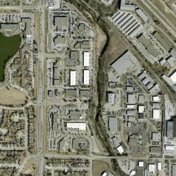 14570-14634 F Street, Omaha, NE 68137 High Resolution Satellite Map