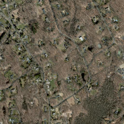 Aspetuck Connecticut High Resolution Satellite Map