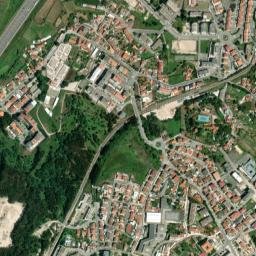Águas Santas map(satellite map)