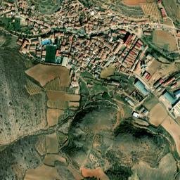 Herrera de los Navarros map(satellite map)