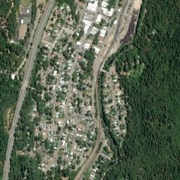 Dunsmuir map(satellite map)