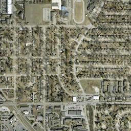 12692-12698 Holmes Street, Omaha, NE High Resolution Satellite Map