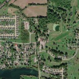 Pheasant Run Village Ohio High Resolution Satellite Map
