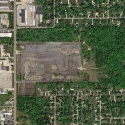 Richfield Heights Ohio High Resolution Satellite Map