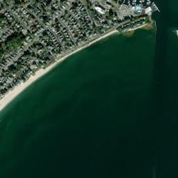 Fort Trumbull Connecticut High Resolution Satellite Map