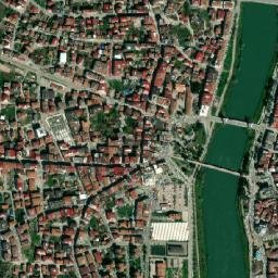 Çarşamba map(satellite map)