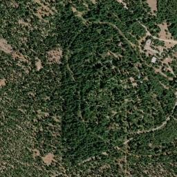 Pondosa California High Resolution Satellite Map