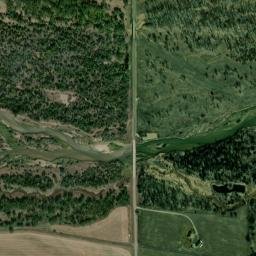 6501-7945 North Hershey Road Hershey NE High Resolution Satellite Map