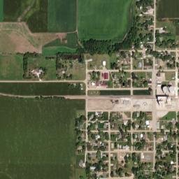 100-198 W Pine St Rising City NE High Resolution Satellite Map