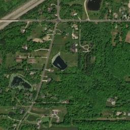 Osborn Corners Ohio High Resolution Satellite Map