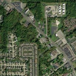 Hakes Corners Ohio High Resolution Satellite Map