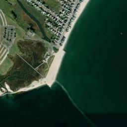 Silver Beach Connecticut High Resolution Satellite Map
