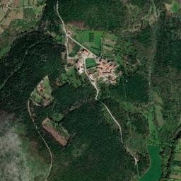 Castel di Sasso map(satellite map)