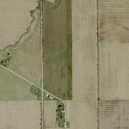 Gallup Ohio High Resolution Satellite Map