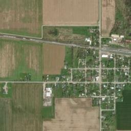 Hoytville Ohio High Resolution Satellite Map