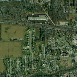 West River Park Ohio High Resolution Satellite Map