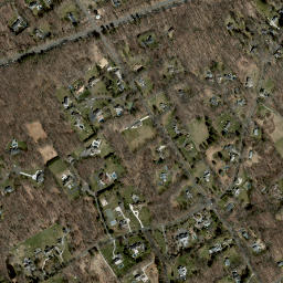 Murray Connecticut High Resolution Satellite Map