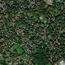 Melville Village Connecticut High Resolution Satellite Map