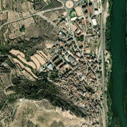 Ascó map(satellite map)
