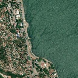 Star Dojran map(satellite map)