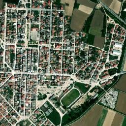 Irákleia map(satellite map)