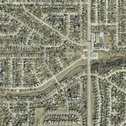 La Vista map(satellite map)