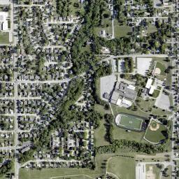 4358 Margo St Bellevue NE 68147 High Resolution Satellite Map